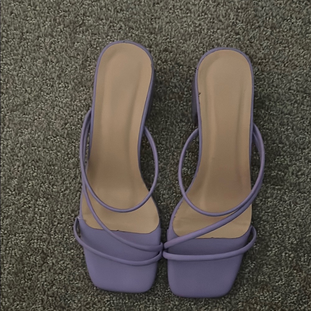 Elegant Lavender Women's Heels